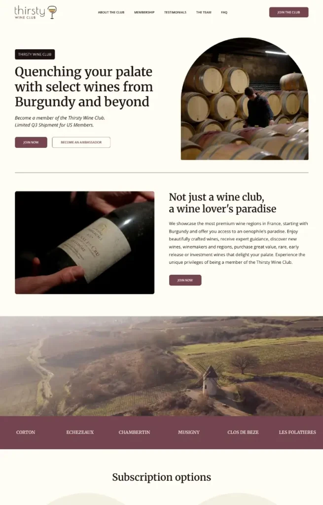 Thirsty Wine Club